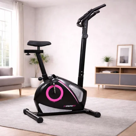 Велотренажер домашний DreamFit 122B с регулировкой нагрузки и LCD-дисплеем