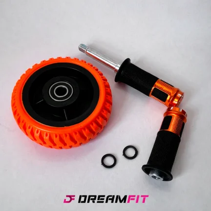 Ролик для пресса с двойными ручками и усиленным колесом (Ab Wheel Trainer)