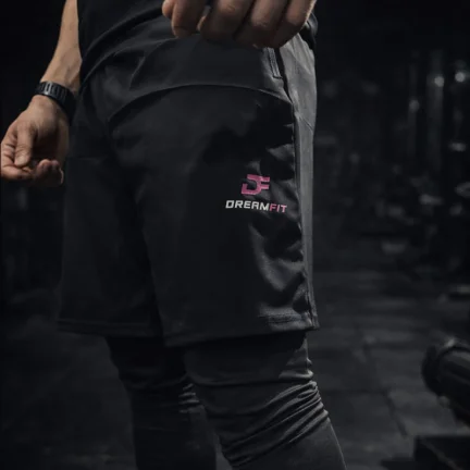 Фитнес-комплект DreamFit Tress, 5 предметов, модель Q (чёрный)