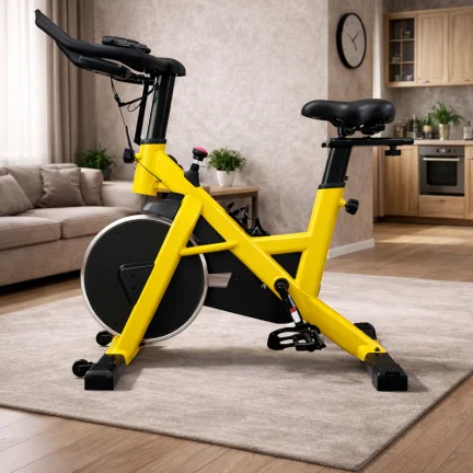 Спортивный велотренажёр DreamFit DF-711 – до 150 кг, усиленная рама, профессиональная нагрузка