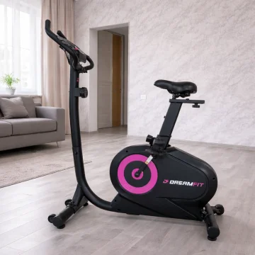Магнитный велотренажёр DreamFit DF-204 – 150 кг, 8 уровней сопротивления, регулируемое сиденье — купить в DreamFit